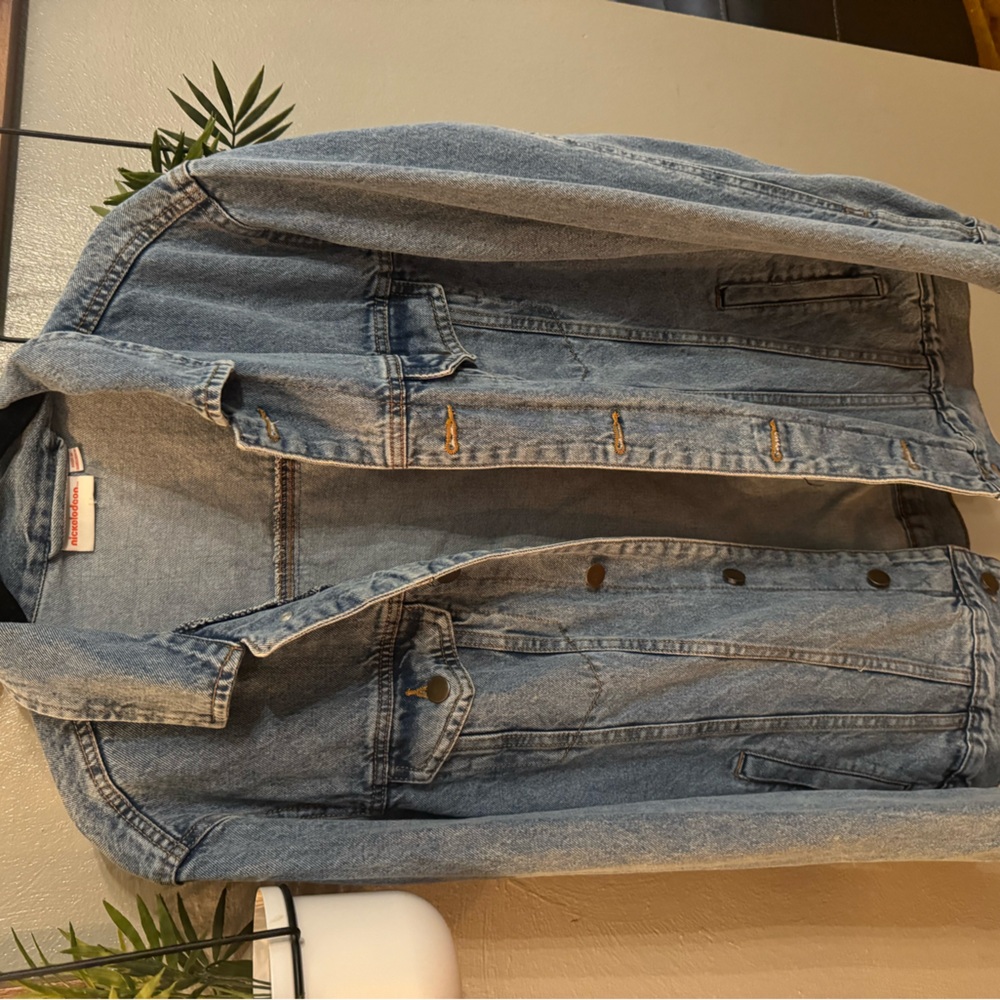 90s kid nickelodeon Jean jacket